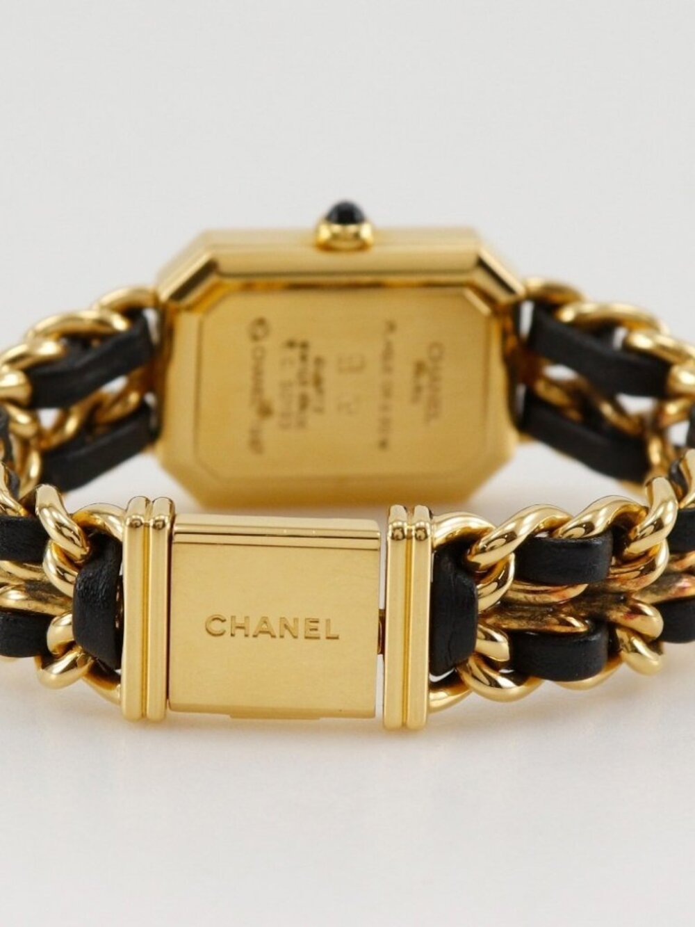 CHANEL Premiere S Watches H0001 blackDial Plated Gold/leather Quartz Analo... - Picture 14 of 15